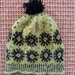 Hand knitted hat